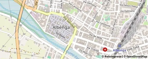 Mappa Albenga