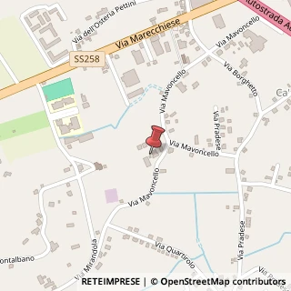 Mappa Via Mavoncello, 43, 47900 Rimini, Rimini (Emilia Romagna)