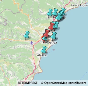 Mappa Piazza Falcone Borsellino, 17031 Albenga SV, Italia (5.70389)