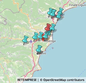 Mappa Piazza Falcone Borsellino, 17031 Albenga SV, Italia (5.57133)