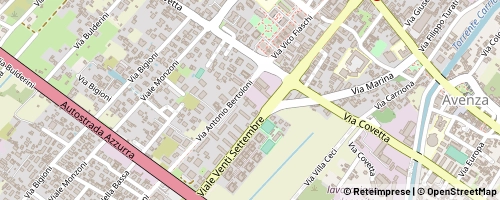 Mappa Carrara