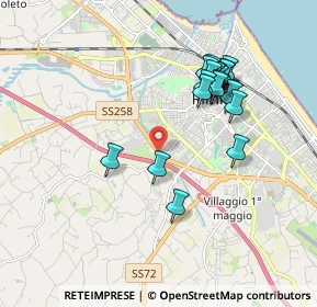 Mappa Via Nuova Circonvallazione, 47923 Rimini RN, Italia (1.816)
