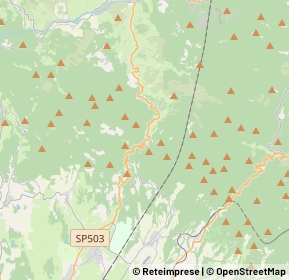 Mappa Via del giogo, 50033 Scarperia E San Piero FI, Italia (2.74286)