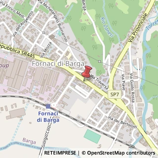 Mappa Via della Repubblica, 107, 55051 Barga, Lucca (Toscana)