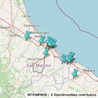 Mappa Via Adolfo Noel Des Vergers, 47923 Rimini RN, Italia (11.80545)