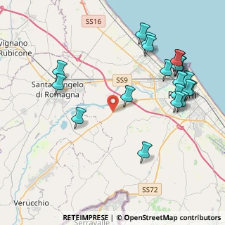 Mappa Via Don Natale Villa, 47923 Rimini RN, Italia (4.935)