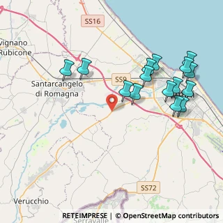 Mappa Via Don Natale Villa, 47923 Rimini RN, Italia (4.382)