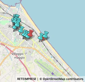 Mappa Viale Siena, 47924 Rimini RN, Italia (2.306)