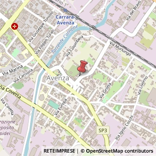 Mappa Via Farini, 12, 54033 Carrara, Massa-Carrara (Toscana)