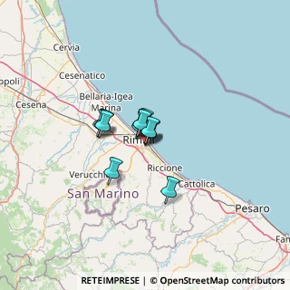 Mappa Viale Luigi Settembrini, 47923 Rimini RN, Italia (6.12)