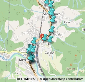 Mappa Via Livio Becheroni, 59024 Vernio PO, Italia (0.4795)