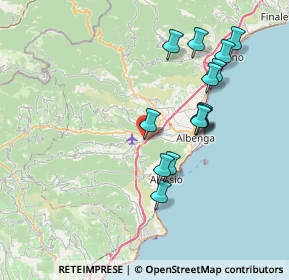 Mappa Via Garibaldi, 17038 Villanova d'Albenga SV, Italia (7.27)