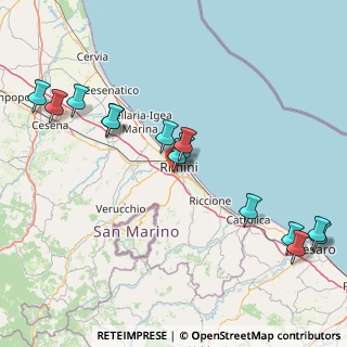 Mappa Via Quintino Quagliati, 47923 Rimini RN, Italia (18.73929)