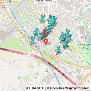 Mappa Via Quintino Quagliati, 47923 Rimini RN, Italia (0.382)
