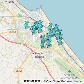 Mappa Via Flaminia Conca, 47923 Rimini RN, Italia (1.248)