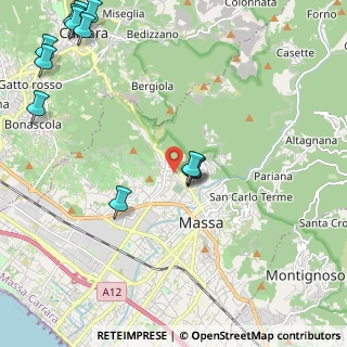 Mappa Via S. Vitale, 54100 Massa MS, Italia (3.06417)