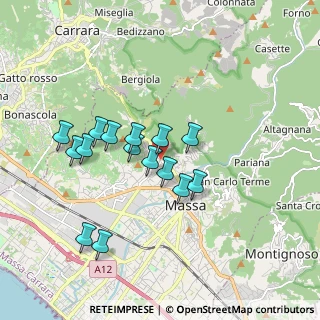 Mappa Via S. Vitale, 54100 Massa MS, Italia (1.61733)
