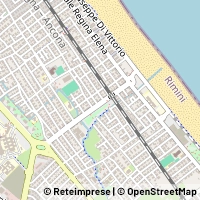 Hartă Rimini