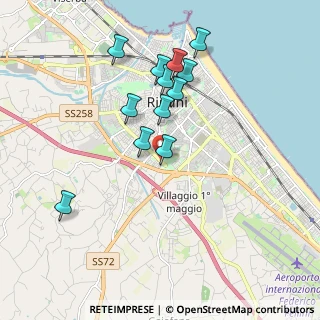 Mappa Viale Euterpe, 47923 Rimini RN, Italia (1.79)