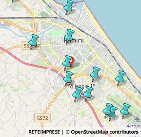 Mappa Viale Euterpe, 47923 Rimini RN, Italia (2.655)