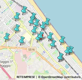 Mappa Viale Rimembranze, 47924 Rimini RN, Italia (0.957)
