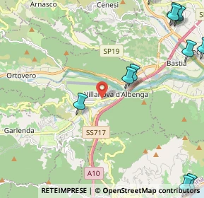 Mappa 17038 Villanova D'albenga SV, Italia (3.33727)