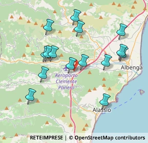 Mappa 17038 Villanova D'albenga SV, Italia (3.88933)