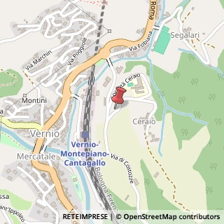 Mappa Via La Cartaia, 3, 59024 Vernio, Prato (Toscana)