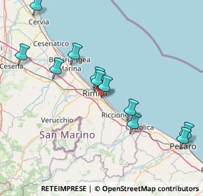Mappa Viale delle Rimembranze, 47924 Rimini RN, Italia (16.55455)
