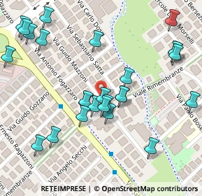 Mappa Viale delle Rimembranze, 47924 Rimini RN, Italia (0.14231)