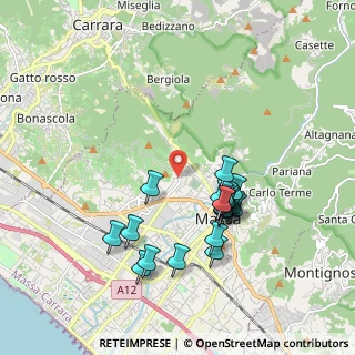 Mappa Via Aldo Salvetti, 54100 Massa MS, Italia (1.8105)