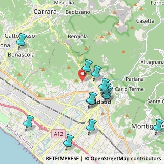 Mappa Via Aldo Salvetti, 54100 Massa MS, Italia (2.23923)