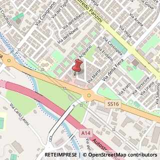 Mappa Via Marte, 28, 47923 Rimini, Rimini (Emilia Romagna)