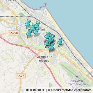Mappa Via Scrivia, 47923 Rimini RN, Italia (1.06462)