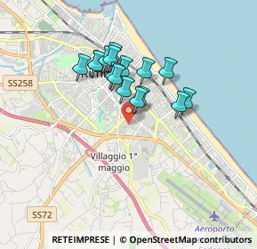 Mappa Via Filippo Turati, 47923 Rimini RN, Italia (1.36688)