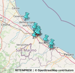 Mappa Via Filippo Turati, 47923 Rimini RN, Italia (6.70455)