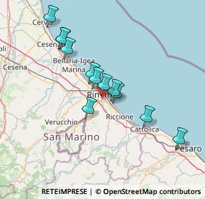 Mappa Via Filippo Turati, 47923 Rimini RN, Italia (12.9)