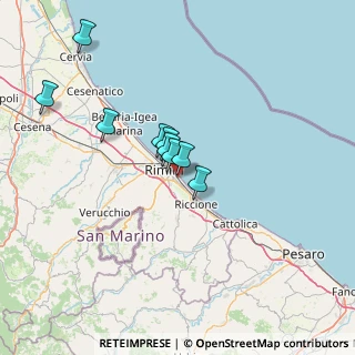 Mappa Viale San Francesco, 47923 Bellariva RN, Italia (23.22692)