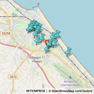 Mappa Via Marco Anneo Lucano, 47923 Rimini RN, Italia (1.373)