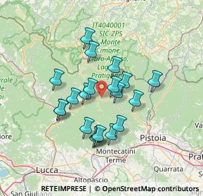 Mappa Località Tana, 55022 Bagni di Lucca LU, Italia (11.6375)