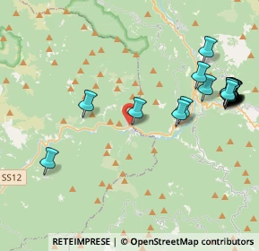 Mappa Località Tana, 55022 Bagni di Lucca LU, Italia (5.11)