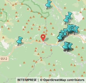 Mappa Località Tana, 55022 Bagni di Lucca LU, Italia (4.4745)