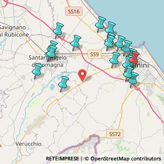 Mappa Via Sarzana Rimini, 47923 Rimini RN, Italia (4.647)