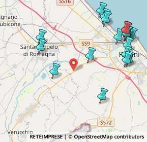 Mappa Via Sarzana Rimini, 47923 Rimini RN, Italia (5.34389)