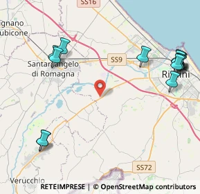 Mappa Via Sarzana Rimini, 47923 Rimini RN, Italia (5.66357)