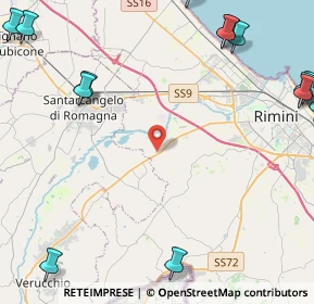 Mappa Via Sarzana Rimini, 47923 Rimini RN, Italia (7.275)