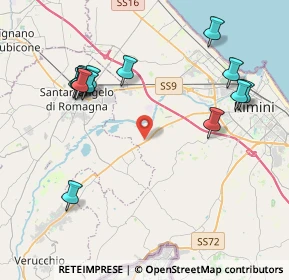 Mappa Via Sarzana Rimini, 47923 Rimini RN, Italia (4.61214)