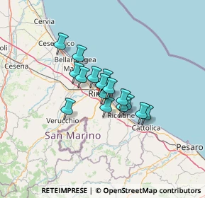 Mappa Viale della Repubblica, 47923 Rimini RN, Italia (8.34875)