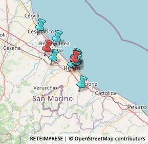 Mappa Viale della Repubblica, 47923 Rimini RN, Italia (7.0675)