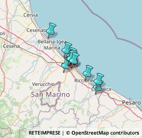 Mappa Viale della Repubblica, 47900 Rimini RN, Italia (6.64)